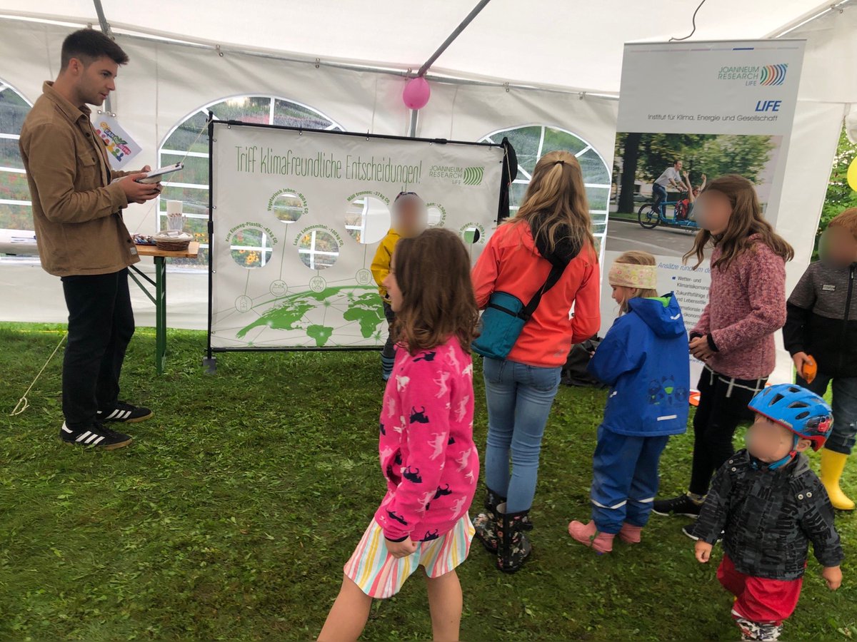 Clean_Cultures's tweet photo. (1/2)
Intervention 3 at the Admont Monastery Market Days! 🌿
How much CO2 emissions are saved by climate-friendly decisions and which behavioural changes are easier to implement than others? These issues were addressed in our #climate game. 🎯🌏💭 #CLEANcultures #JR @StiftAdmont https://t.co/zv8mgHB3wQ