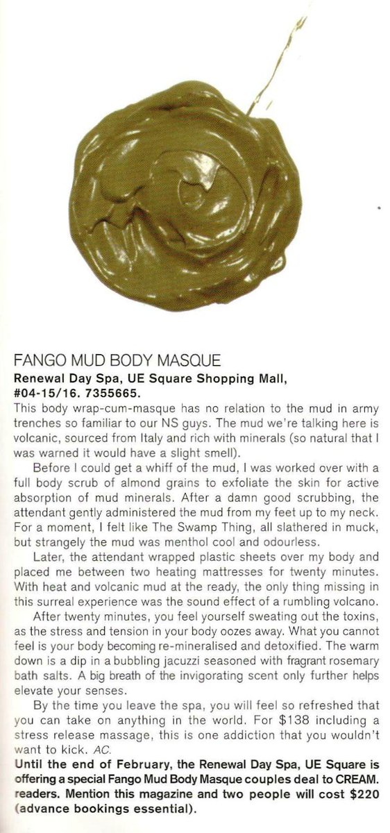 AlvinCheer's tweet photo. Still remember this piece of lifestyle/beauty writing for CREAM mag Singapore in 2000 as my first few pieces of published work, and pre-graduation of my marketing degree even. #stylist #marketer https://t.co/42PlSGGSHK