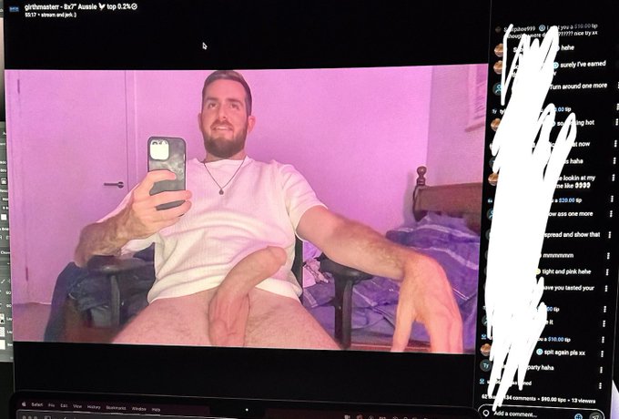 I&rsquo;m live on OF come watch me touch my boner https://t.co/IRqTuXxQnG