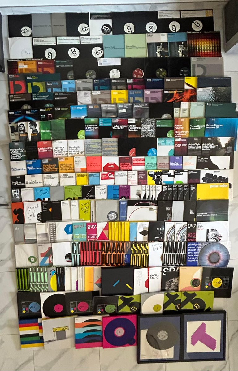 There’s some history right there. That truly is some serious Bedrock vinyl collection there and I know he has all of the CDs as well. Thanks for sharing Donald. What was your favourite vinyl release from our catalogue?