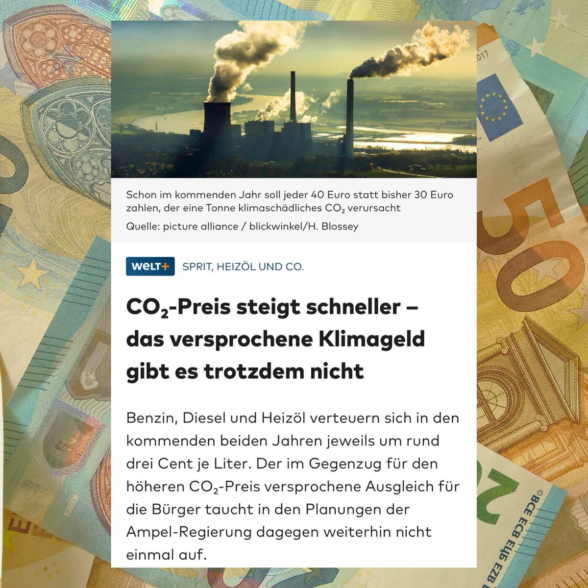 Das Prinzip #Ampel : neue Auflagen &amp; Abgaben im Hauruck-Verfahren, versprochene Entlastungen &amp; Fördermittel im Schauen-wir-mal-Verfahren. Die Koalition hat dem ökon. Abschwung im Land absolut nichts entgegenzusetzen &amp; verspielt jede Bereitschaft zur ökologischen Wende. #CO2Preis