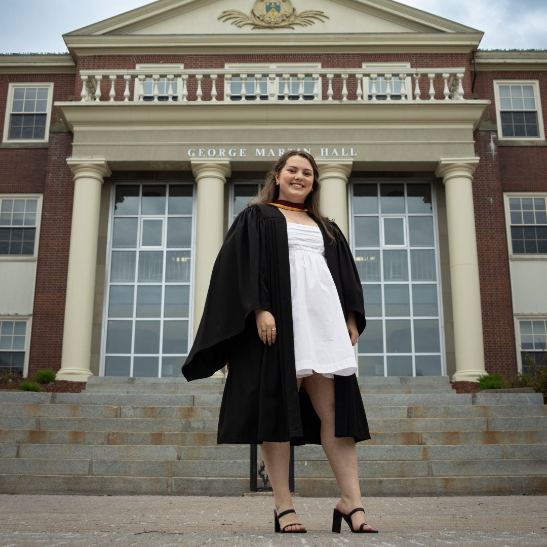 Class of 2023: What's Next 💚 🎓 💛

Kaitlynne Benjamin, BA'23 is continuing her studies as she is off to York University to pursue a Master of Marketing.

"My STU experience has made me a well-rounded individual who will have an impact wherever my career takes me."