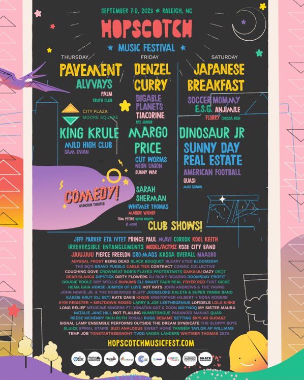 “MOSH SCOTCH” 🏴‍☠️✌🏾

<a href="/JooseLord/">The Moshpit Messiah</a>  x <a href="/hopscotchfest/">Hopscotch Music Fest</a> 

September 7-9 • Raleigh, NC 📍 

Tickets are still available! 
Get them while you can: hopscotchmusicfest.com