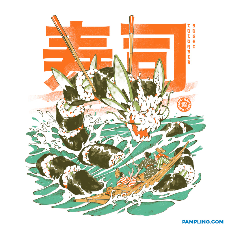 Magst du Überraschungen? Dieses T-Shirt LEUCHTET IM DUNKELN!
Hol dir jetzt dein T-Shirt Cucumber Sushi Dragon in Japan für nur 10,90€ auf 👉 pampling.com