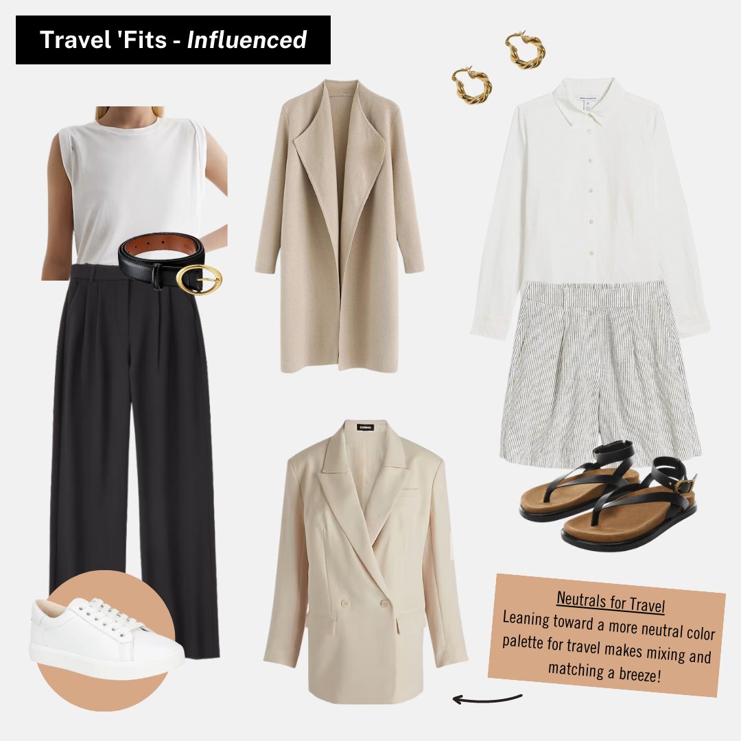 khillerco's tweet photo. Let's talk travel essentials:

Versatile neutral options are your friend when it comes to vacay. Having several options you can style different ways can keep you from including that 5th dress 😆 

https://t.co/MD6Wx2keZg to shop these looks! 

#styleguide #sylist #fashion https://t.co/MuDR7rAz9h