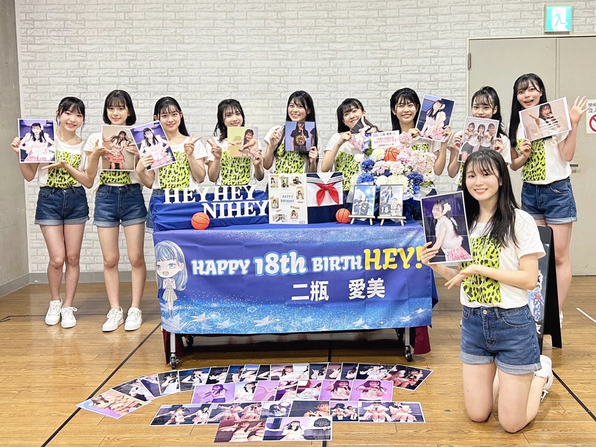 NMB48 二瓶愛美 直筆サイン2023.March B