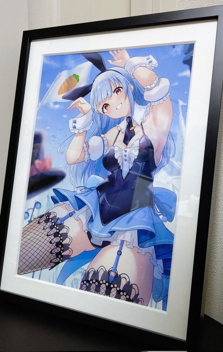 クレー「今回コミケ用に絵守未來さん(@ miku_emori)の所でA4ジークレーも作っ」|小倉🍞@お仕事募集中のイラスト
