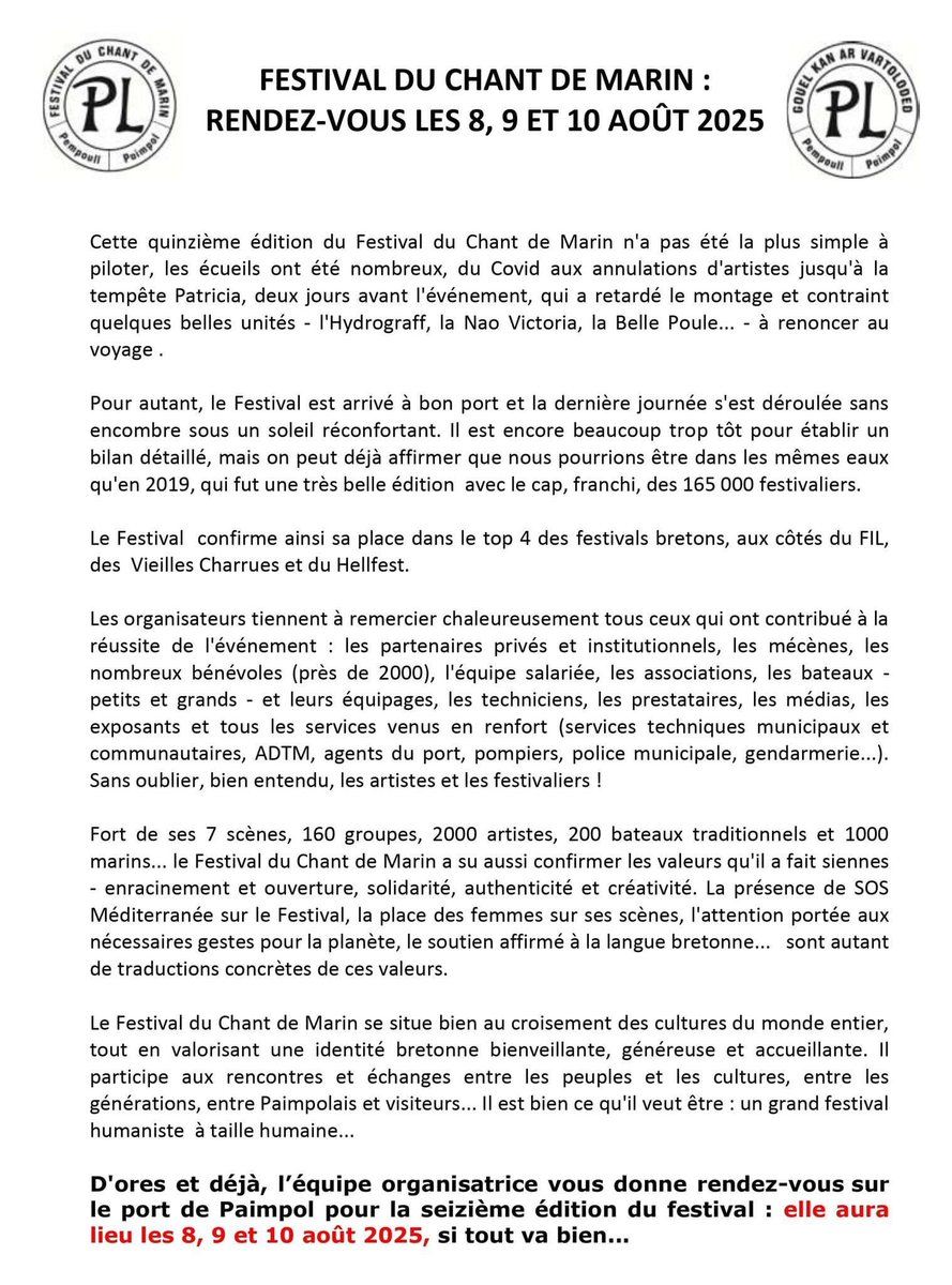 Festival du Chant de Marin (@festivalpaimpol) on Twitter photo 