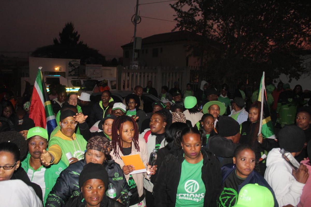 Action4SA's tweet photo. Yesterday, our Gauteng Women's Forum Chairperson Musa Mbewe, Gauteng Provincial Chairperson @Funzi_Ngobeni and more than 100 ActionSA members joined the Free World Initiative’s #WalkWithoutFear Night March in Olievenhoutbosch, Centurion.

The main objective of the 4.6km walk was to increase awareness about the safety and security challenges experienced by women, children, LGBTQIA+ communities, People Living with HIV/AIDS and People Living with Disabilities in their daily lives.