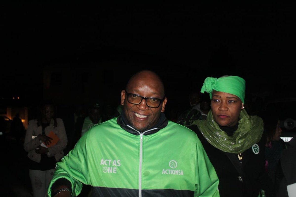 Action4SA's tweet photo. Yesterday, our Gauteng Women's Forum Chairperson Musa Mbewe, Gauteng Provincial Chairperson @Funzi_Ngobeni and more than 100 ActionSA members joined the Free World Initiative’s #WalkWithoutFear Night March in Olievenhoutbosch, Centurion.

The main objective of the 4.6km walk was to increase awareness about the safety and security challenges experienced by women, children, LGBTQIA+ communities, People Living with HIV/AIDS and People Living with Disabilities in their daily lives.