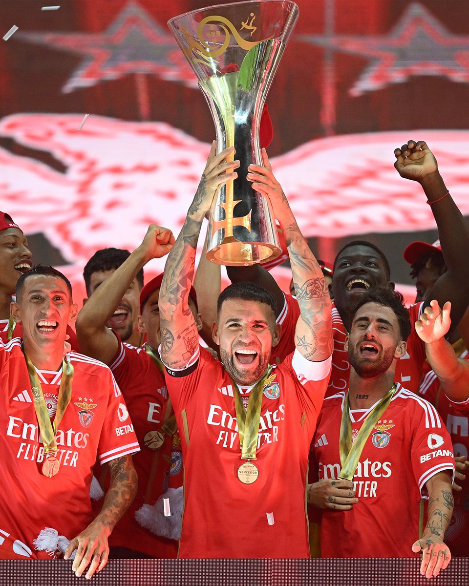 🦅 Portuguese Super Cup winners 🏆

<a href="/SLBenfica/">SL Benfica</a> || #UCL