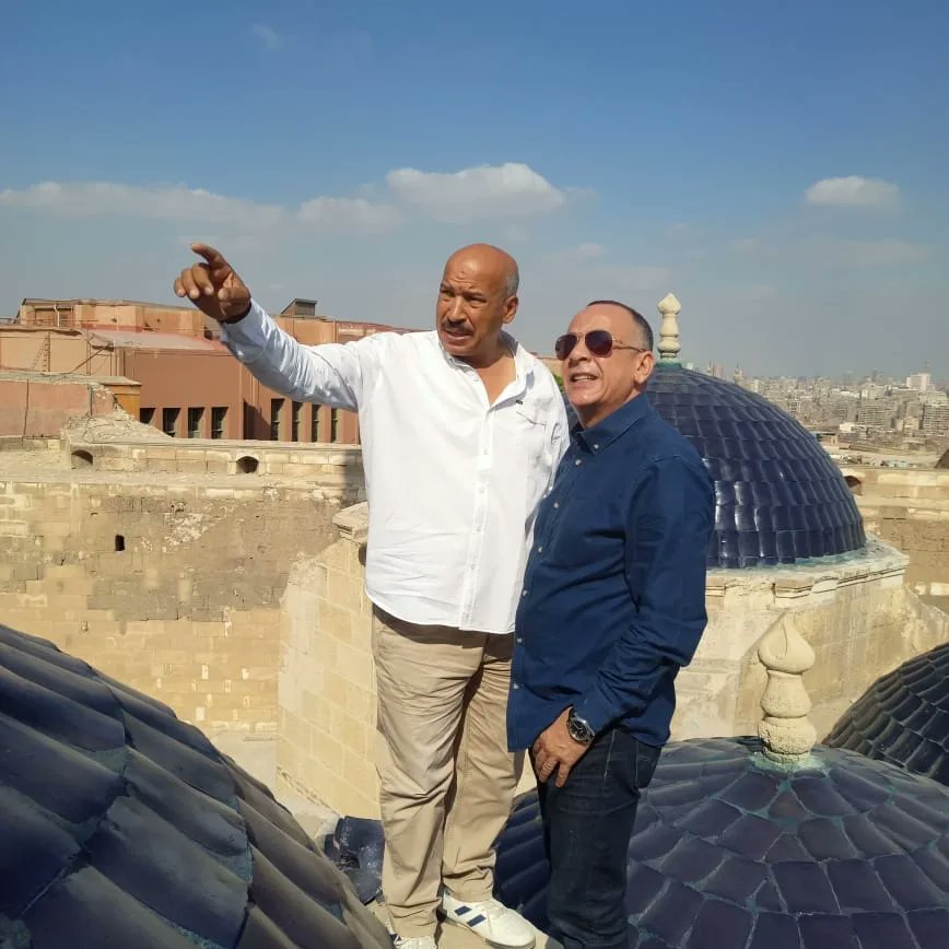 - متابعة أعمال ترميم وتطوير مسجد سليمان باشا الخادم أحد الولاة العثمانيين على مصر ١٥٢٩/١٥٢٨، استعدادا لافتتاحه الوشيك.
#مصر #egypt #explore #cairo