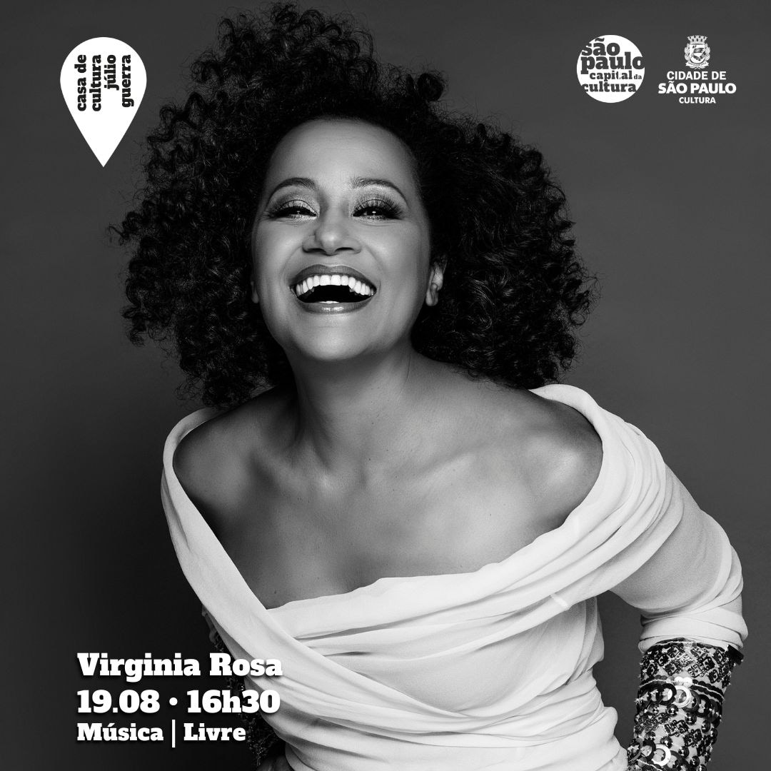"Divina Elizeth"
Dia 19/08 às  16:30
Casa de Cultura Júlio  Guerra-Santo Amaro