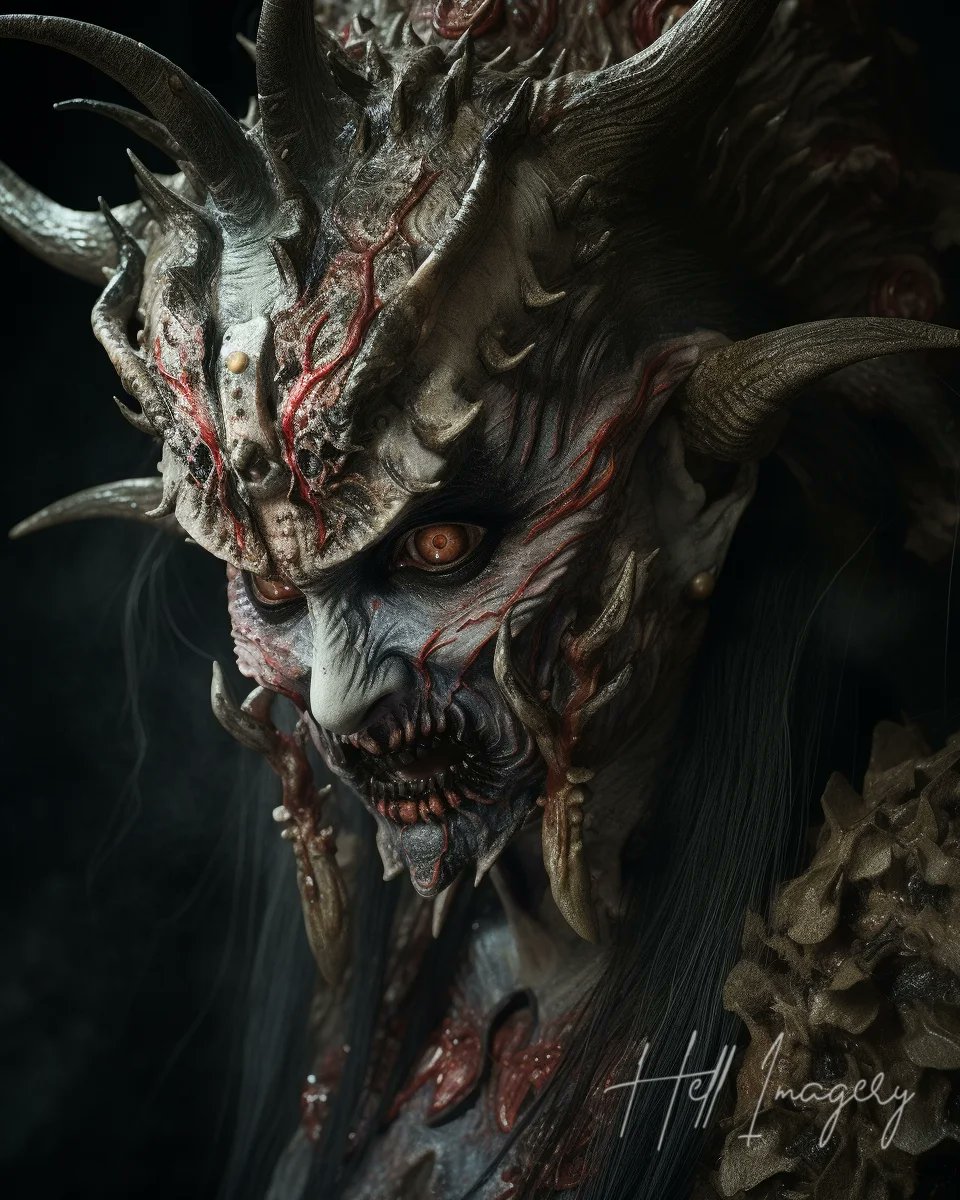 HellImagery's tweet photo. "Akuma"
#dark #darkart #horror #aiart #aiartcommunity #midjourney #horrorart #horrorartist #darkartist #nightmarefuel #akuma https://t.co/UmIWRB5QNO
