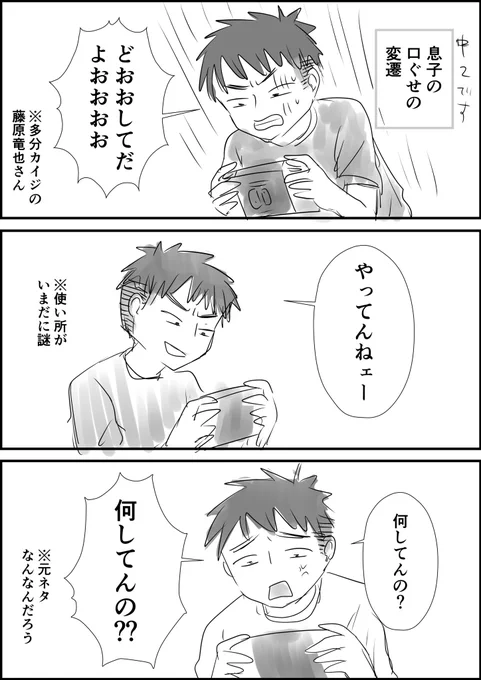 息子の口癖についてまとめました 