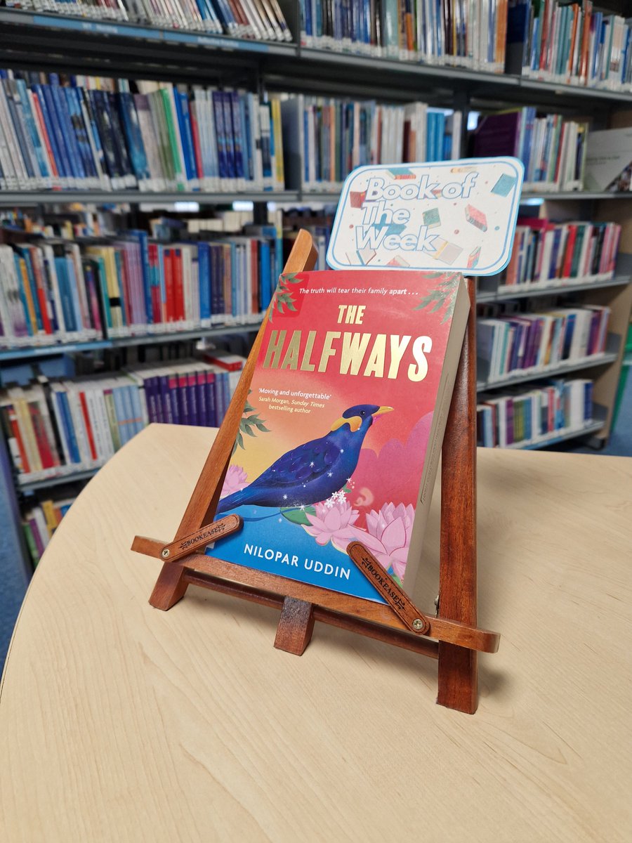 📕 Book of The Week 📕 

'The Halfways' explores the lives of a family lived between two different cultures. Two sisters, three continents, four decades &amp; one devastating secret.

Reserve 👉 tinyurl.com/237b694w

#southasianheritagemonth #SAHM23 
#LTHtrLeisureReading