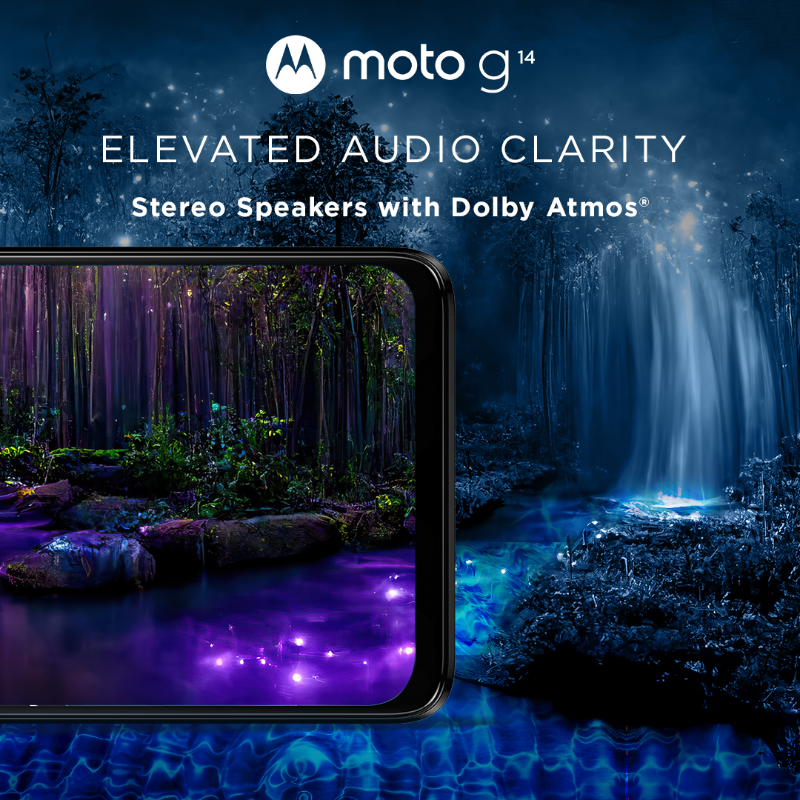 motorolaindia's tweet photo. Get your hands on the hatke entertainer - #motog14 & make your favourite content come to life. Enjoy movies, music, games, video calls & more like never before. Get it at ₹8,999* on @flipkart, https://t.co/azcEfy2uaW & at leading retail stores. #HatkeStyle #HatkeEntertainment