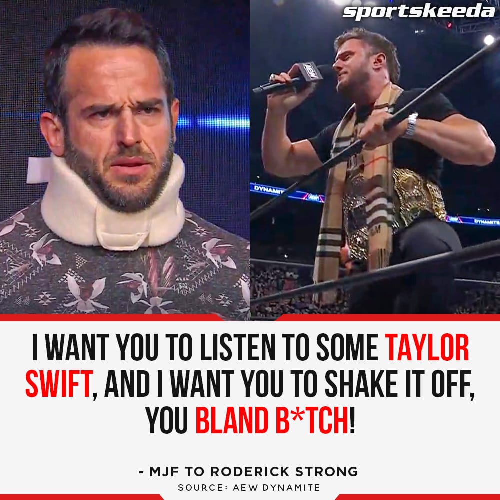 #MJF violated #RoderickStrong there 💀

#AEW #AEWDynamite #TaylorSwift #EyesOpen #SafeAndSound #AllTheGirlsYouLovedBefore #IfThisWasAMovie #TaylorVersion