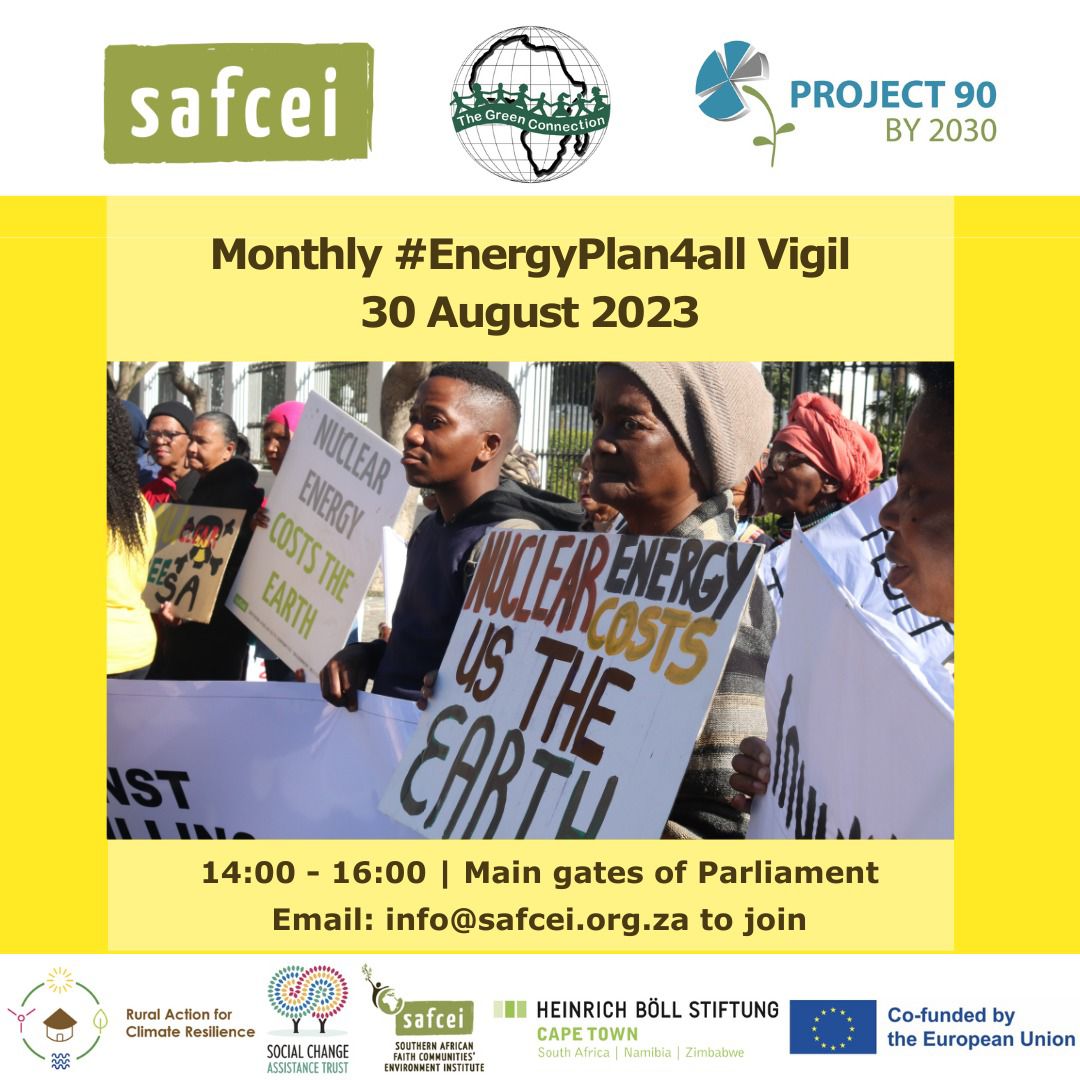 TheGreenConnect's tweet photo. Join us for a vigil this women's month as we demand affordable, reliable, and safe energy. We demand action on the energy crisis and as part of raising awareness of dangers related to offshore oil and gas exploration. #WhoStoleOurOceans #EnergyPlanForAll https://t.co/R4aEc1xbV7