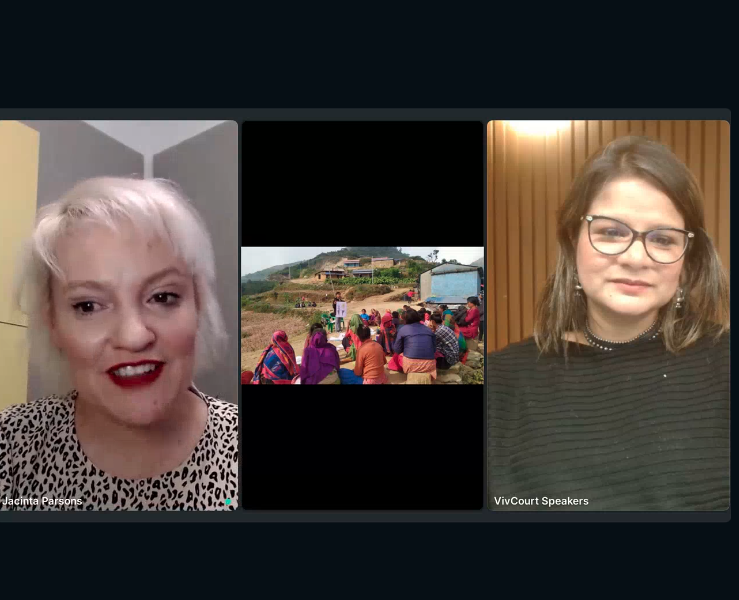 GoodReturnOrg's tweet image. Wow - fantastic presentation from Anvesha on the catalytic role of financial capability education in the face of rising #climatechange pressure in #Nepal. 🇳🇵