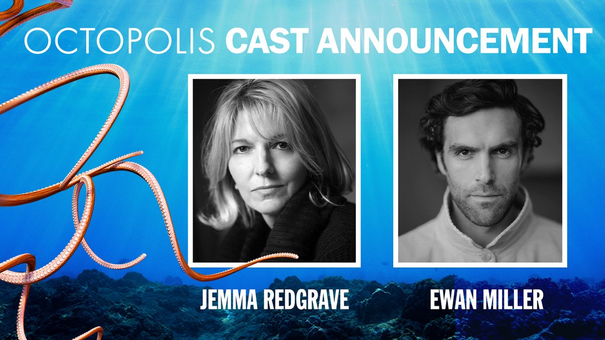 🐙EXCITING CAST ANNOUNCEMENT 🐙

Jemma Redgrave (Grantchester, Holby City, Silent Witness) &amp; Ewan Miller (Much Ado About Nothing, National Theatre) will be joining us for <a href="/MarekHorn/">Marek Horn</a>'s #Octopolis, directed by Ed Madden, opening Downstairs 15 Sep!

Book now: hampsteadtheatre.com/whats-on/2023/…