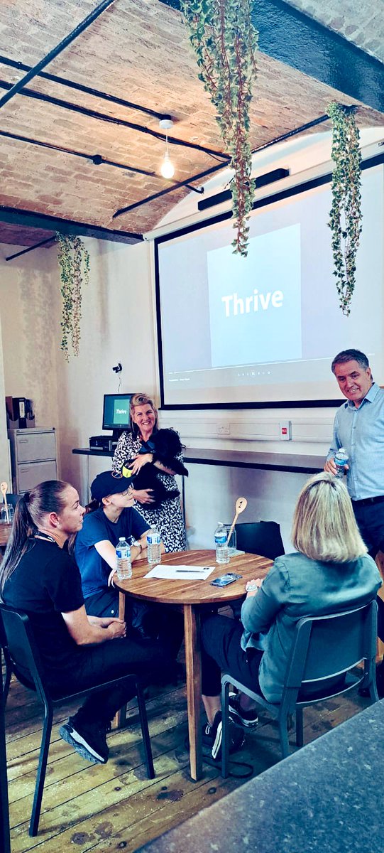 thrive_lcr's tweet photo. A huge thank you to @MetroMayorSteve who took time out yesterday to speak with young people who access our service. 
Thanks to @mattycaine87 Dan from @TheRegendaGroup and @SenateGroup who explained how private, public, and VCSE sector are working together to change lives. https://t.co/r6mYjuEVt4