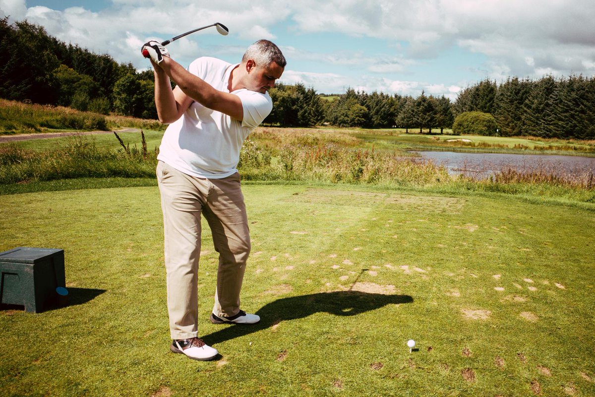 ABDarchitects's tweet photo. Our Allan Fitzsimmons enjoying a great day out at the annual @DundeeAndAngus Chamber #Golf Tournament this week ⛳️ #Piperdam https://t.co/B1rpOz4EX6