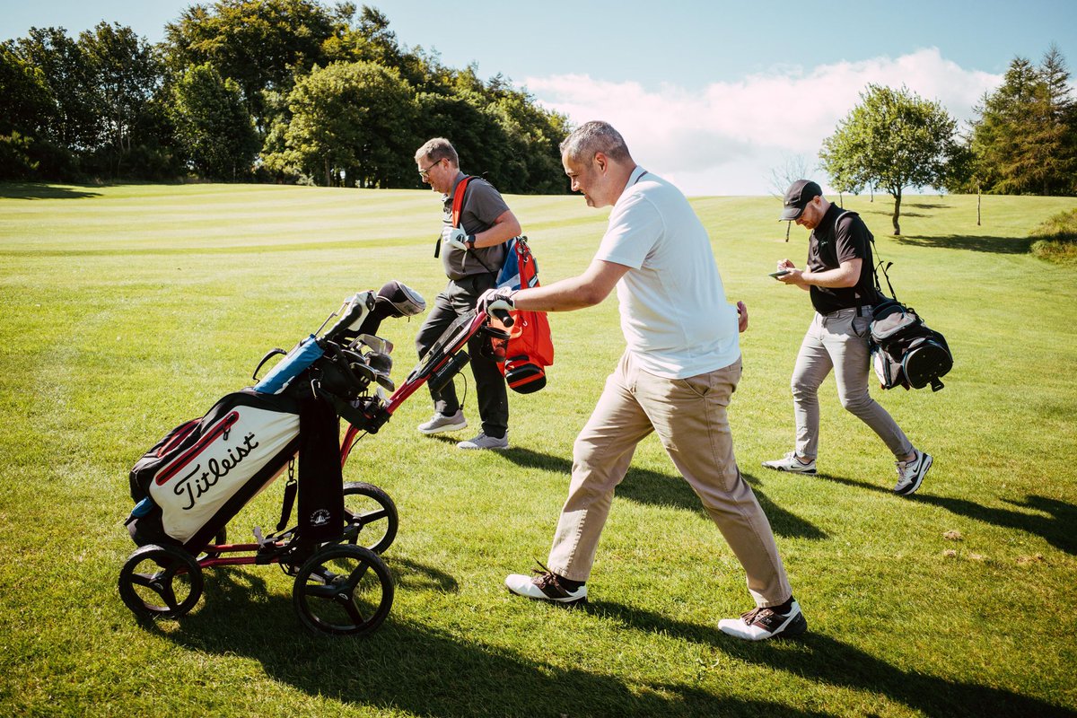 ABDarchitects's tweet photo. Our Allan Fitzsimmons enjoying a great day out at the annual @DundeeAndAngus Chamber #Golf Tournament this week ⛳️ #Piperdam https://t.co/B1rpOz4EX6