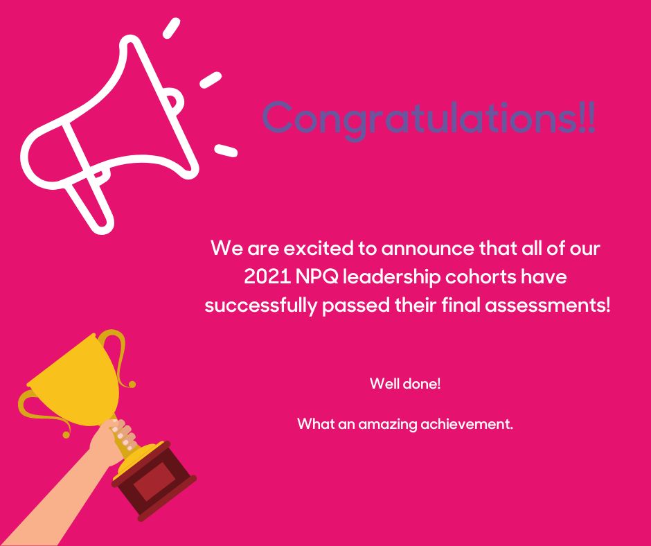Huge congratulations to our <a href="/Ambition_Inst/">Ambition Institute</a> #NPQH and #NPQSL 2021 cohorts!