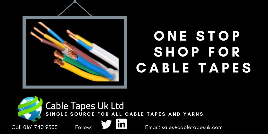 Do you need need high quality #cable materials for your business? Call us today to discuss our products or arrange a visit to our Manchester based factory. 
Call: +44 (0)161 740 9503 
Email: sales@cabletapesuk.com 
Click here to visit our website: cabletapesuk.com/Contact
#wire