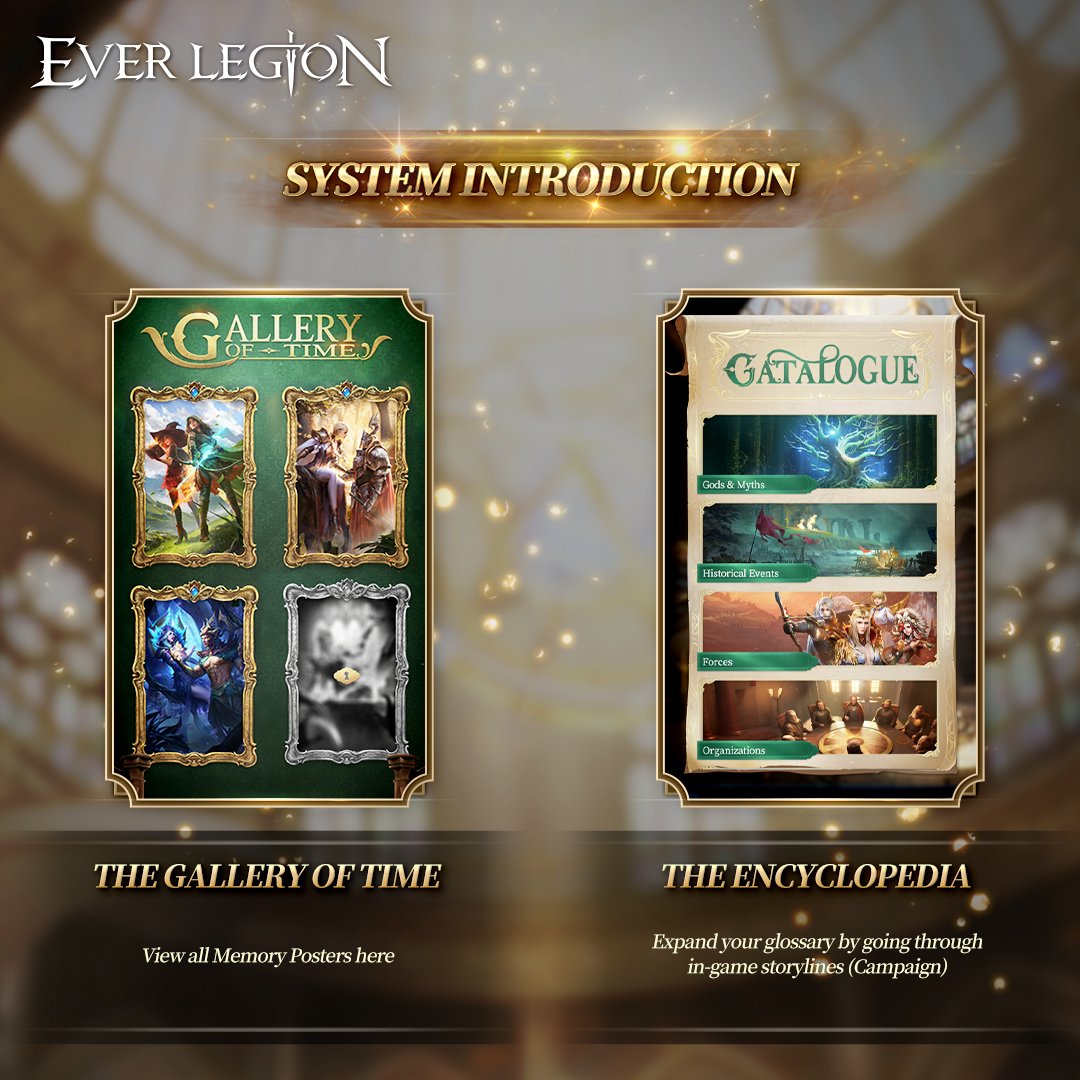 EverLegionEN's tweet photo. #New_System
#Library
Welcome to the Library, a place where you can immerse yourself in knowledge, explore exclusive term definitions, and browse through collectable posters obtained from special bonus stages.
Join me for a tour of this stunning building!🥳 https://t.co/OV5mQcX6wG