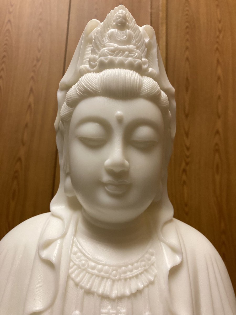 bfullstore's tweet photo. 展示会のサンプルとして置いていた造形品です。
高さは60cmほどで細かいパーツまで3Dプリンタで再現できました！
#3Dプリンター #フィギュア #模型 https://t.co/T7wlEeHmh0