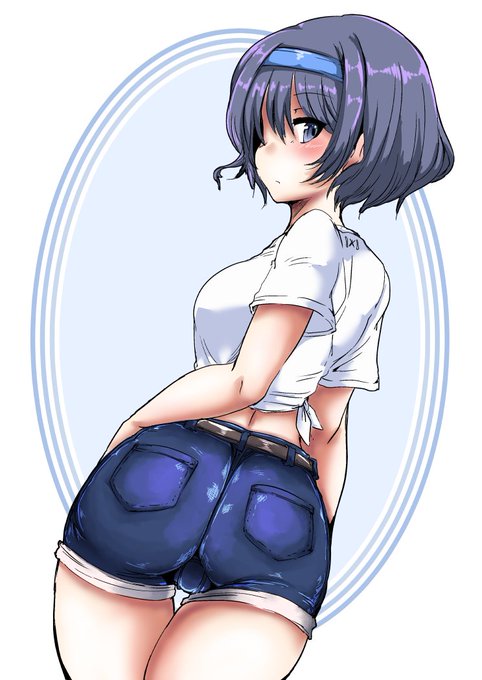 今日の日課はホットパンツすずきつづみさんです 