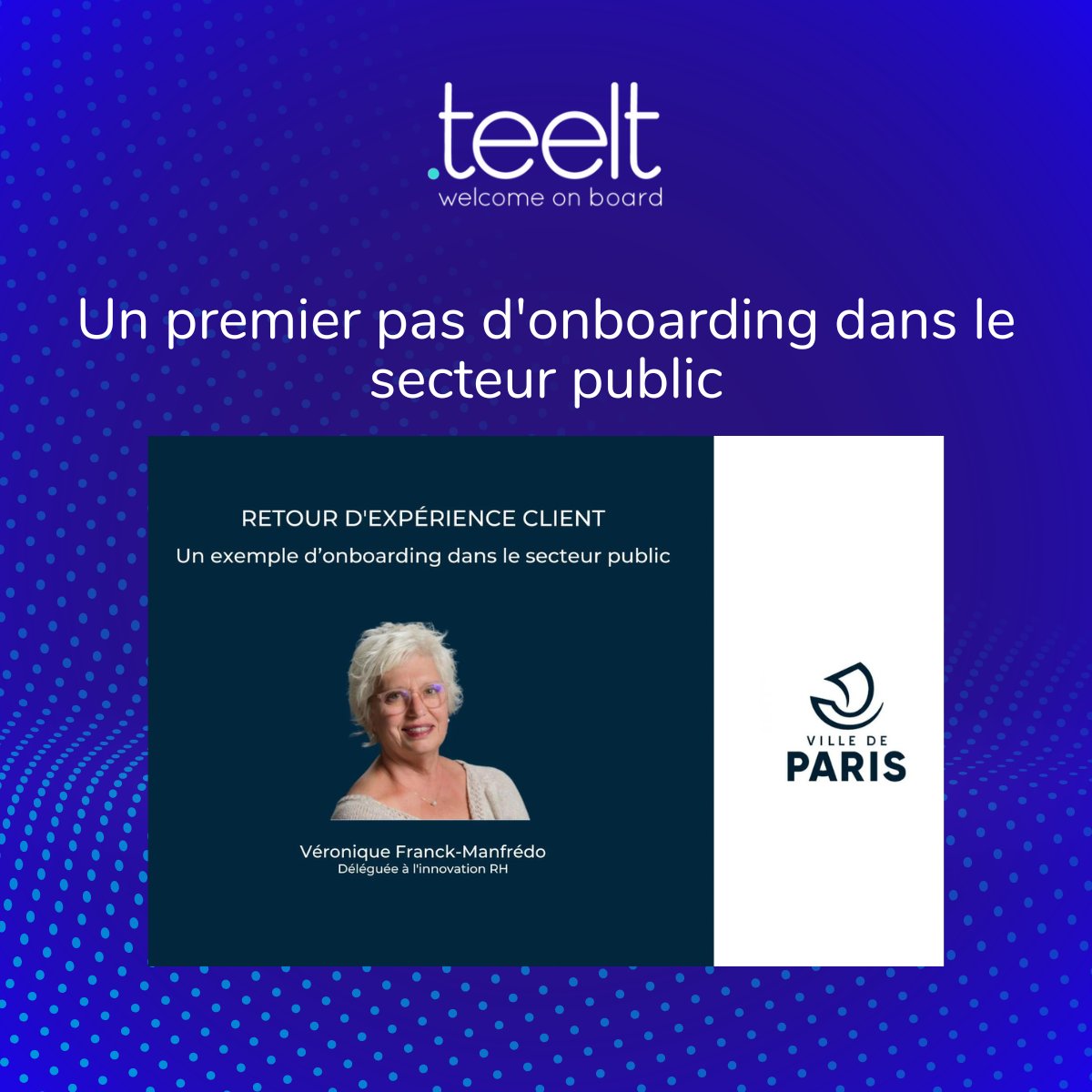 “La question qui se posait à nous était : comment offrir un accueil de qualité égale au regard de la diversité et des spécificités de nos différents services ?”

Découvrez comment Teelt a répondu à leur besoin :  urlz.fr/m5kX