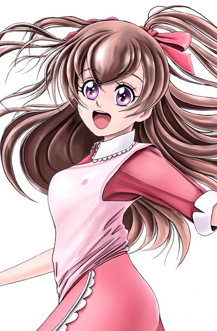 世間が何を言おうが俺はプリキュアファンだ。御意見無用w理屈無用w というわけで去年描いたゆい再掲しとくw
