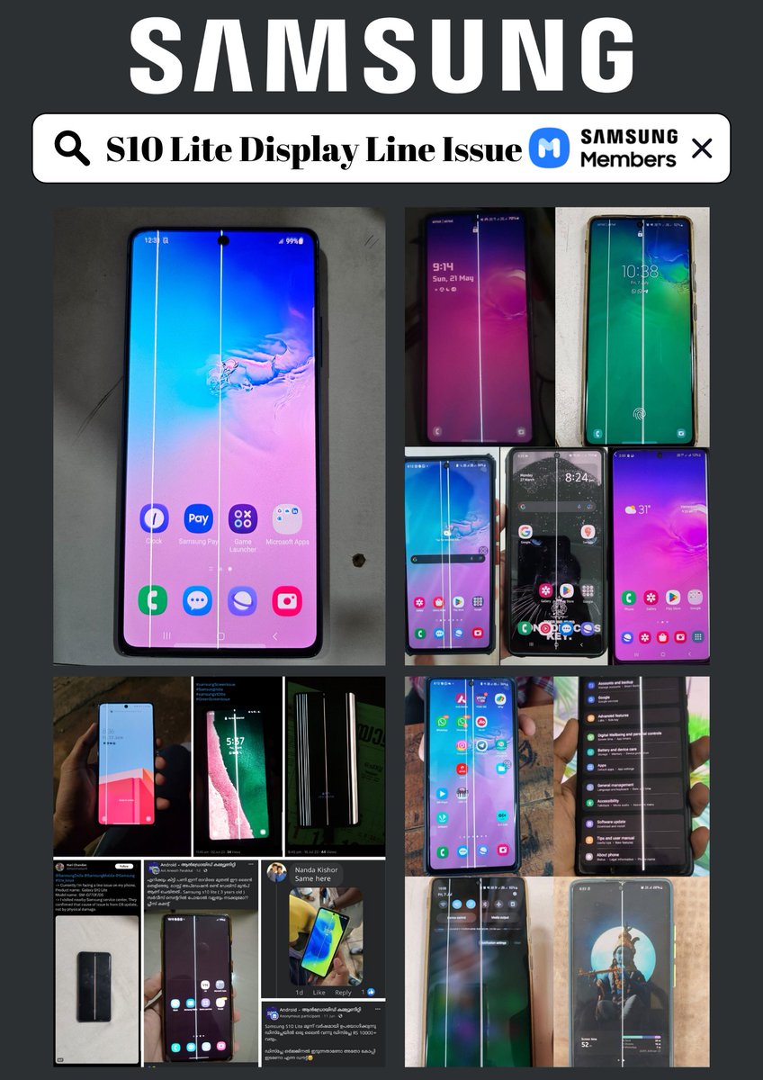 AJ17Here's tweet photo. It's Great To Hear That @SamsungMobile Is Actively Enhancing Its Features Through Security Patches.
@SamsungIndia Can You Please Provide More Details About The "Special White Line" Feature On The Display?
#Samsung #SamsungUnpacked #S10Lite #DisplayLine #OneUI6 #Galaxy #Android https://t.co/rNlGXUwdSt