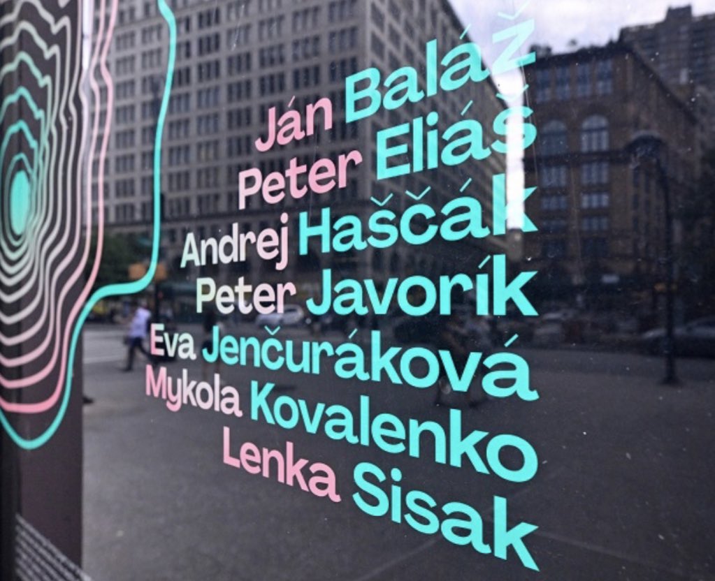 📢 8 more days left to visit “Crossroads of Western and Eastern Europe,” a poster #exhibition in New York City feat. 26 designs by #contemporary #Slovak #artists. Details ➡️ cooper.edu/events-and-exh…