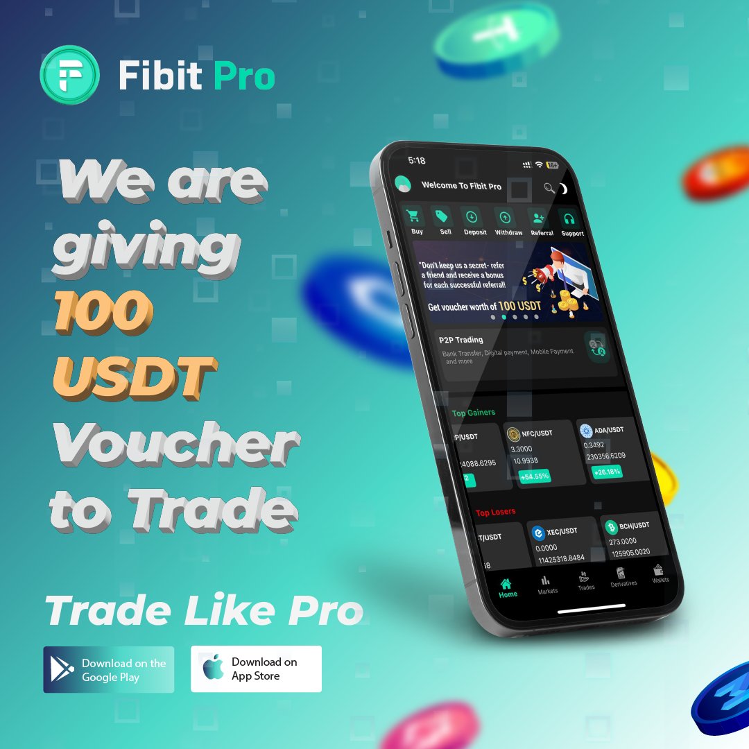 fibitpro's tweet photo. Elevate Your Trading Game with FibitPro – The World's 1st Discount Broking Platform!
Sign up today and unlock a FREE 100 USDT Voucher to kickstart your trading journey.
Join FibitPro now:
https://t.co/mQ4ir6ccvU
#FibitPro #TradingRevolution #FreeUSDTVoucher #TradeSmart https://t.co/KLHJJxFPBe
