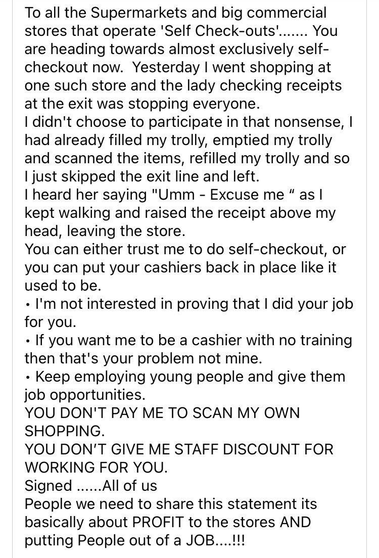 Brilliant piece about ⁦<a href="/asda/">Asda</a>⁩ ⁦<a href="/Tesco/">Tesco</a>⁩ etc greed .. share if you agree