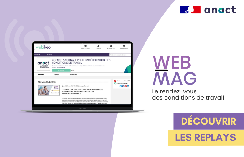 Anact_'s tweet image. {#Webmag} Le replay de l'été ?

💡 Le temps d’une heure des chercheurs, praticiens et experts Anact imaginent le travail de demain avec 3 objectifs : un éclairage d’experts, des retours d'expérience, un débat. #webinaire #travail #travaildemain

🖥️ 🎧 webikeo.fr/chaine/anact/