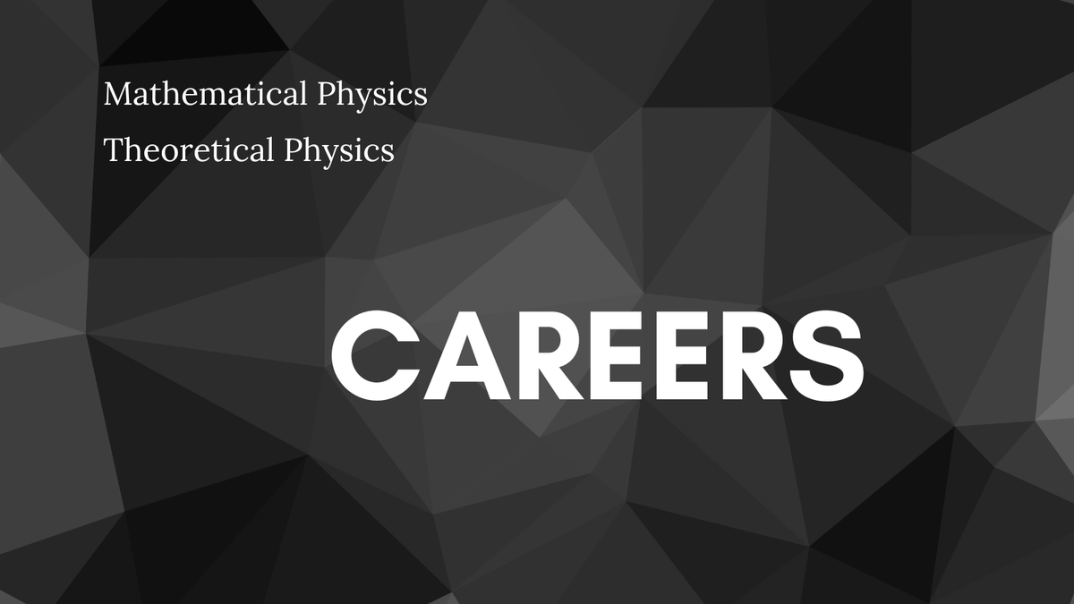 PhysAstroEd's tweet photo. What can you do with a degree in Theoretical or Mathematical Physics? 🔎 

-climate change modelling  
-modelling in sports betting
-quantum computing  
-experiments in cancer biology

Meet our @HiggsCentre alumni to find out:
https://t.co/9A9qSTDdmp

#PhysicsCareers https://t.co/BbK6Um8uVm