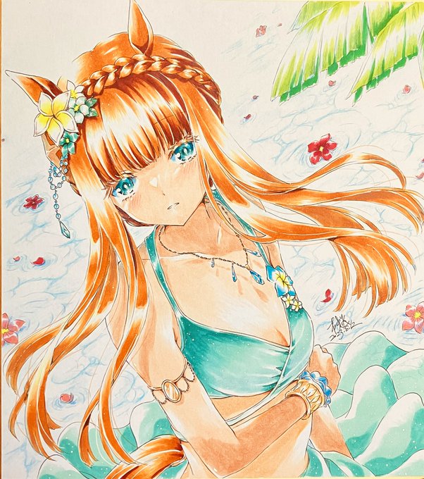 水着マルゼンスキーイラスト じゃっく イラストレーター: 