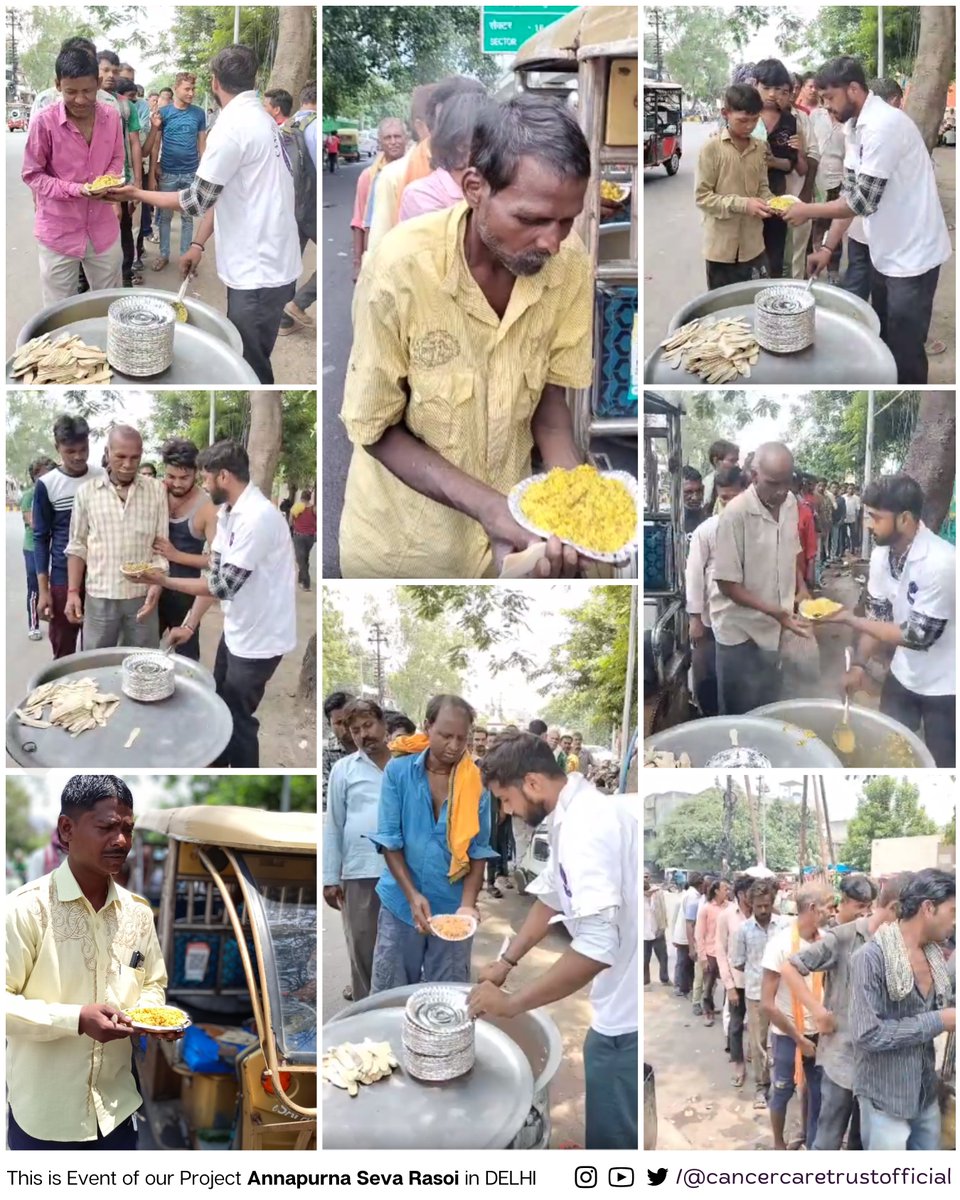 Kindness Heals the World and Serving Food Heals Hunger. This is Glimpse our Project #AnnapurnaSevaRasoi in Delhi (DAILY Free Food to Poor Hungry People)