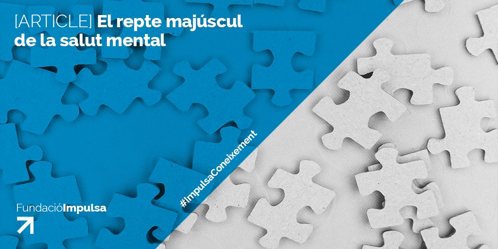 FundacioImpulsa's tweet photo. 🧐 A l'#AgostImpulsa parlem de #salut #mental: saps que entre el 10% i el 20% dels #adolescents experimenten transtorns mentals? [FIL👇] https://t.co/shMneqFNXb