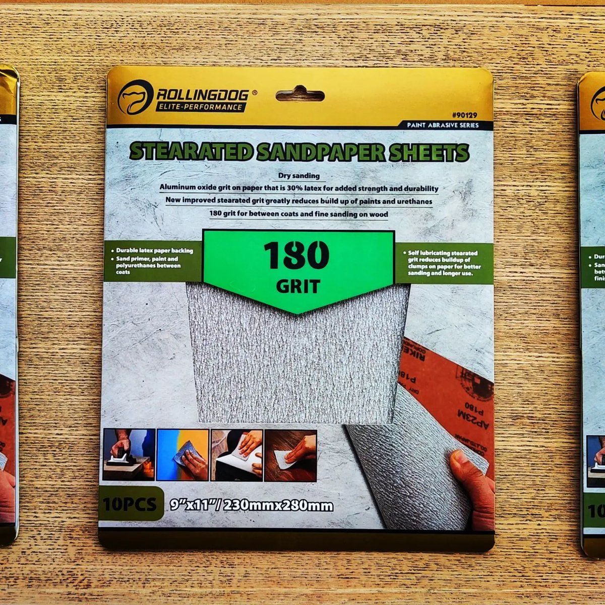 Rollingdogtool's tweet image. What is Stearated sandpaper? A lubricating dry metallic soap added to the grit for longer sanding with less clogging.
#ROLLINGDOG #sandpaper #Sanding #tools