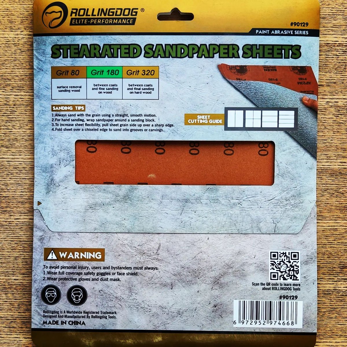 Rollingdogtool's tweet image. What is Stearated sandpaper? A lubricating dry metallic soap added to the grit for longer sanding with less clogging.
#ROLLINGDOG #sandpaper #Sanding #tools