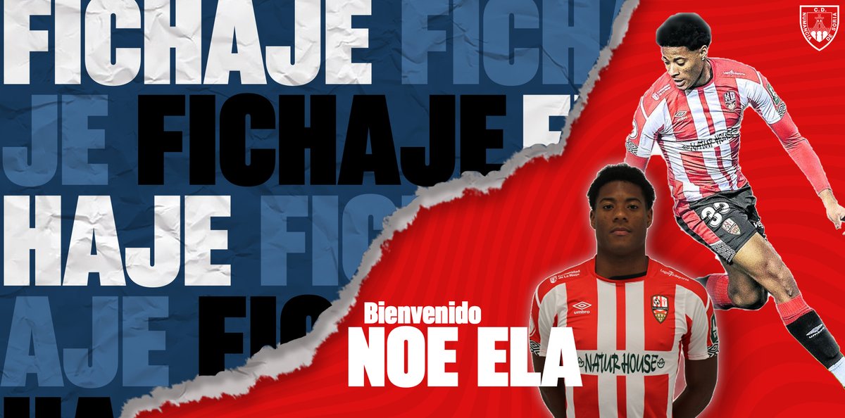 cdnumancia's tweet photo. 💥FICHAJE CDN 💥

El #Numancia incorpora al delantero sub23 Noe Ela

ℹ Más info: https://t.co/yqEXC2TJCK

#BienvenidoNoe #VamosNumancia https://t.co/FNufq4ApJ4