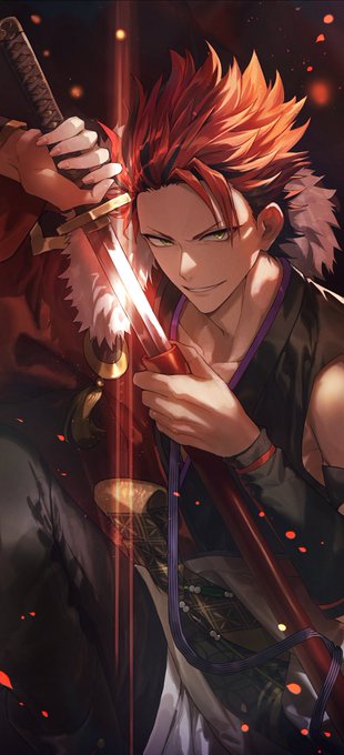 鬼龍紅郎|あんさんぶるスターズ」|内河のイラスト