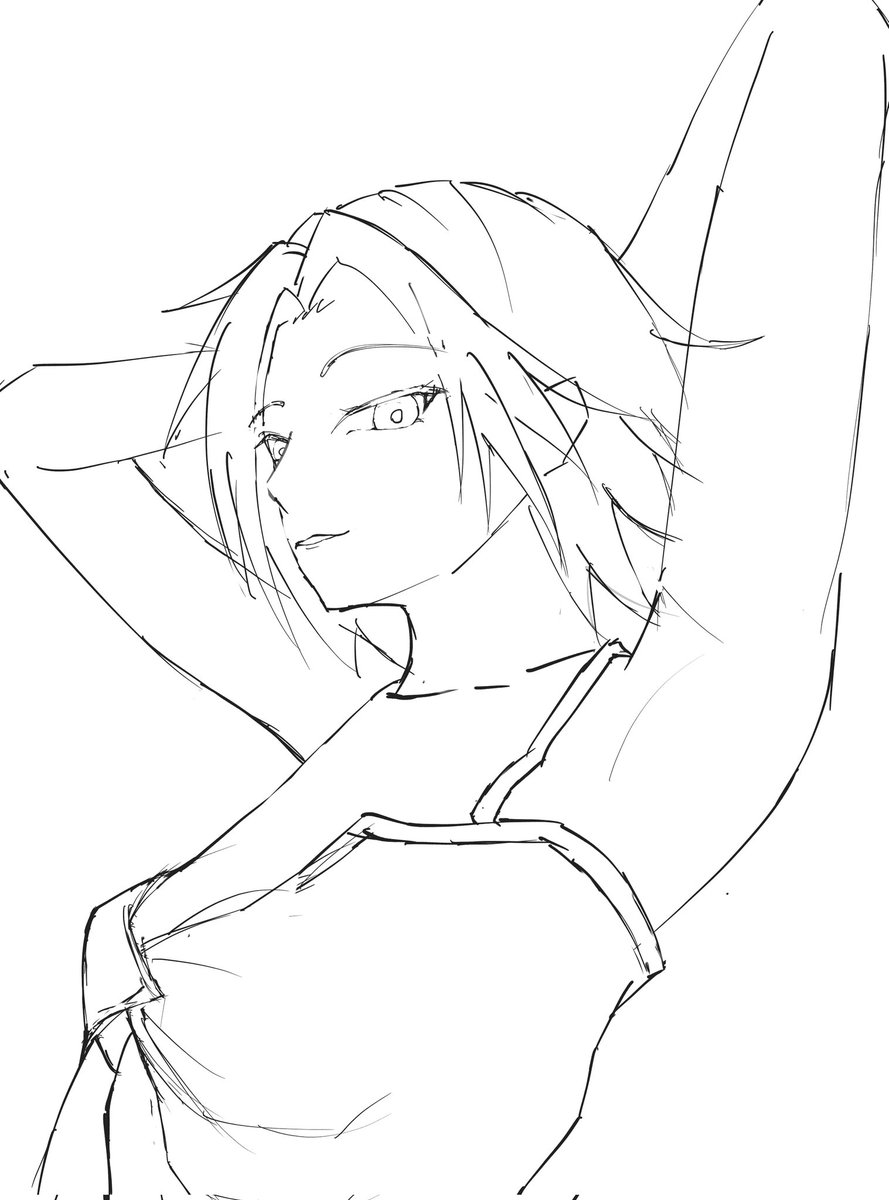 JIM_MGS's tweet photo. カレンちゃんラフ
#イラスト https://t.co/V0rkbNTE7v