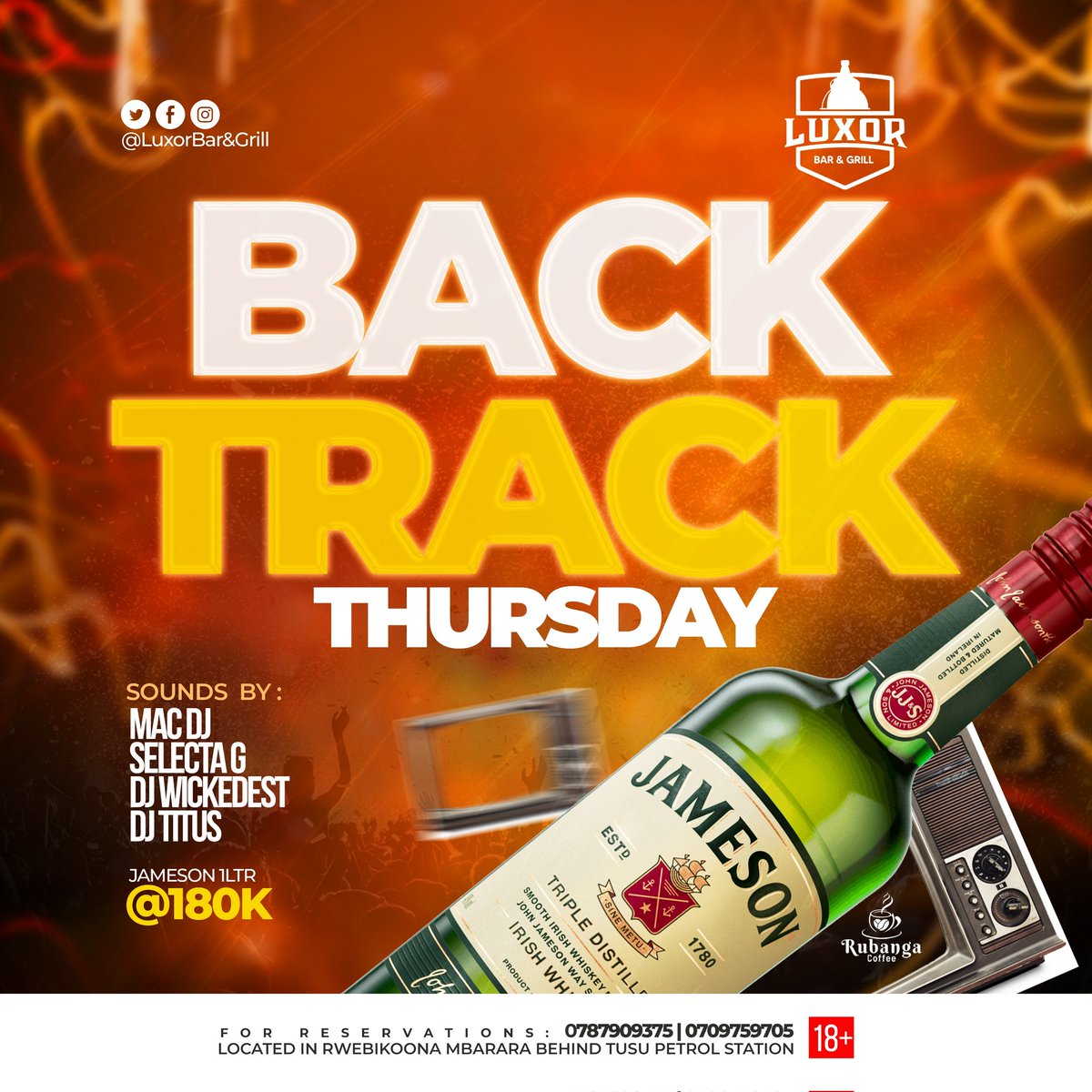 dj_wickedest2's tweet photo. We own a Thursday @LuxorBarMbra ๐ฅ๐ฅ๐ฅ
@dj_wickedest2
@djtitusug
@Selecta
#BacktrackThursday https://t.co/Zg9L5dyOZr